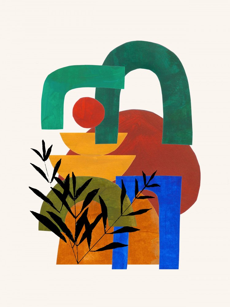 Lebendige geometrische Botanicals von Ejaaz Haniff