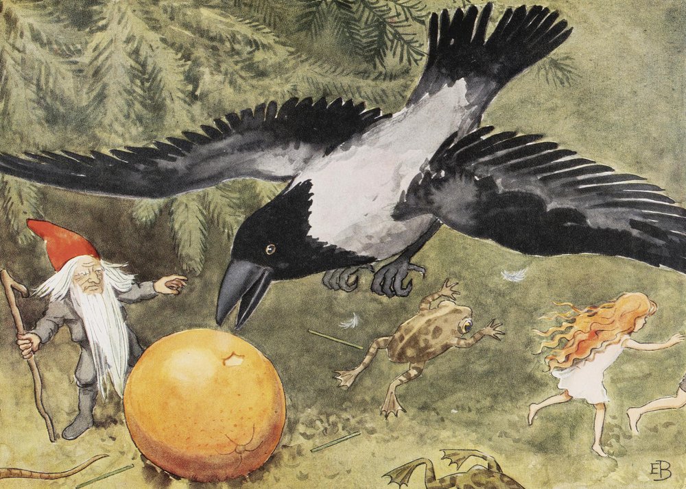 Solägget (1932) Die Krähe von Elsa Beskow