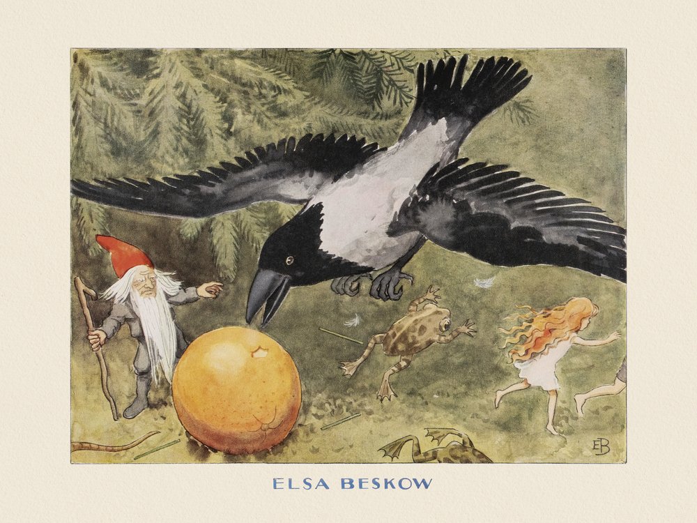 Solägget Die Krähe von Elsa Beskow