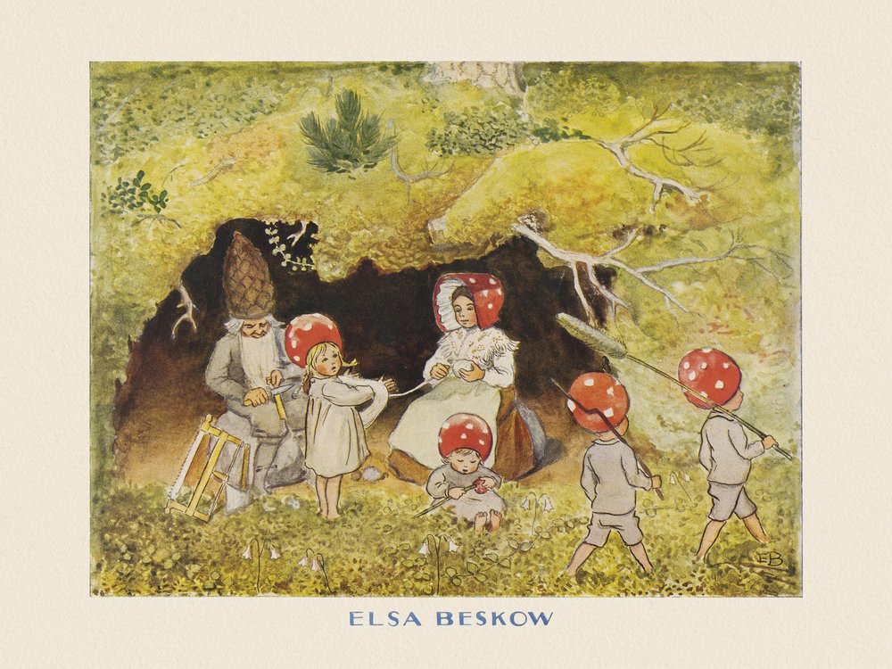 Tomtebobarnen Die Familie von Elsa Beskow