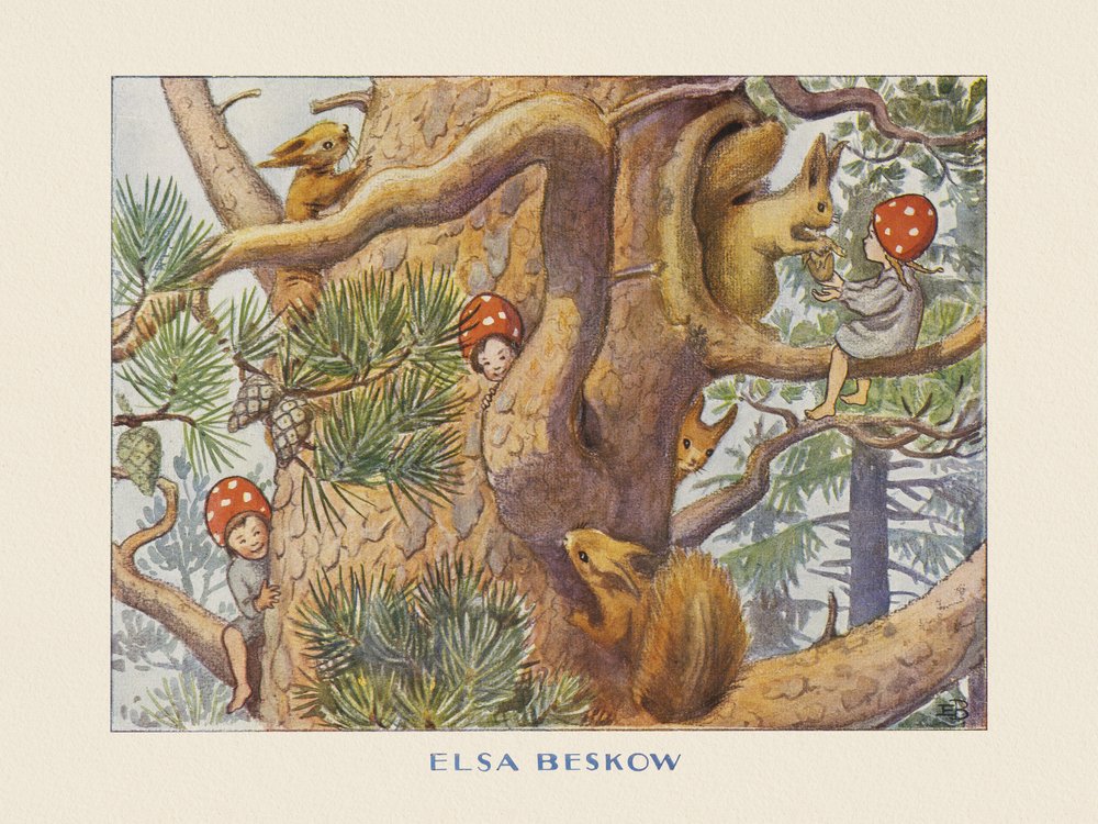 Tomtebobarnen - Der Baum von Elsa Beskow
