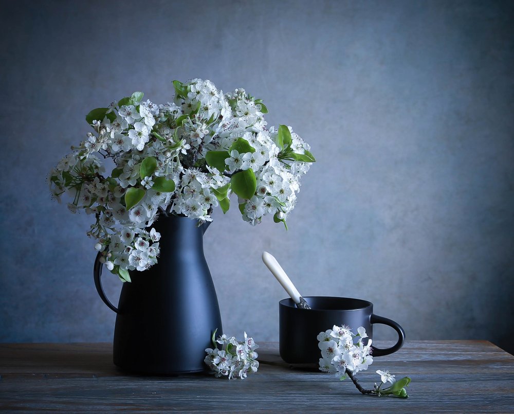 Frühlingsblüten-Stillleben von Fangping Zhou