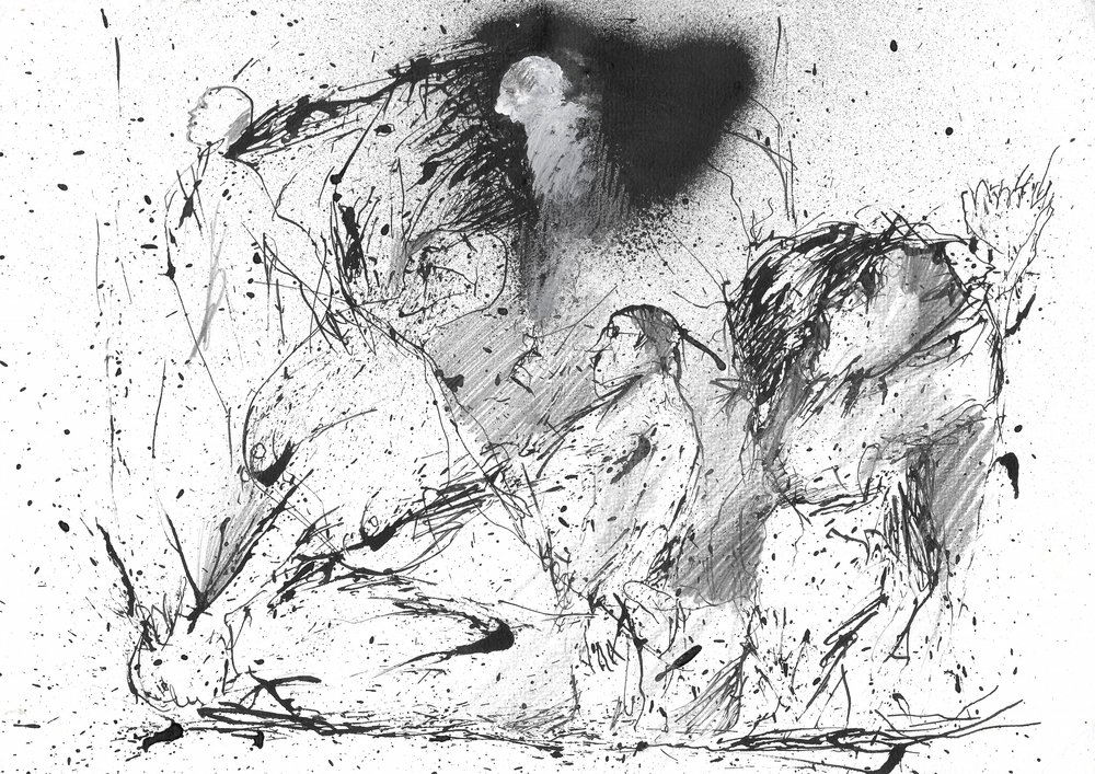 Ausdrucksstarke menschliche Figuren von Frederic Belaubre