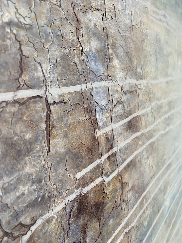 Gealterte Industrielinien von Gabriela Aleksandra Szuba