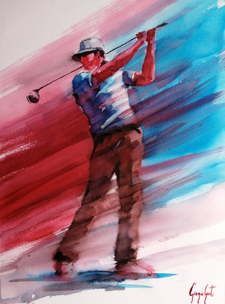 Dynamischer Golfschwung von Giorgio Gosti