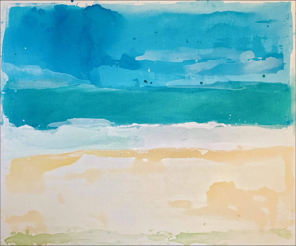 Ruhige Strandlandschaft von Gustaf Tidholm