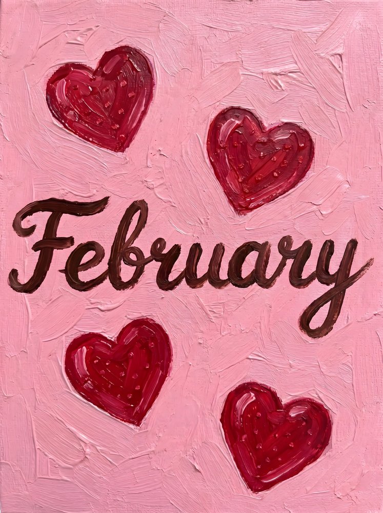 Februar Herzen von HUGO