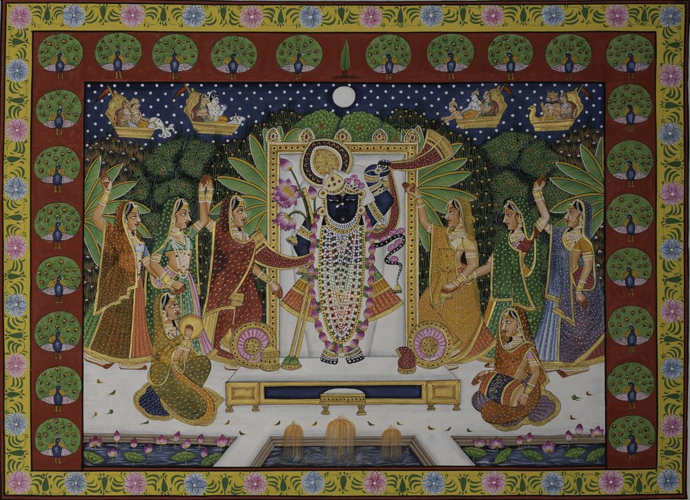 Gopis, die Krishna verehren von IMAGINEERS STUDIO