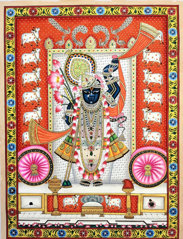 Lebendiger indischer Shrinathji von IMAGINEERS STUDIO