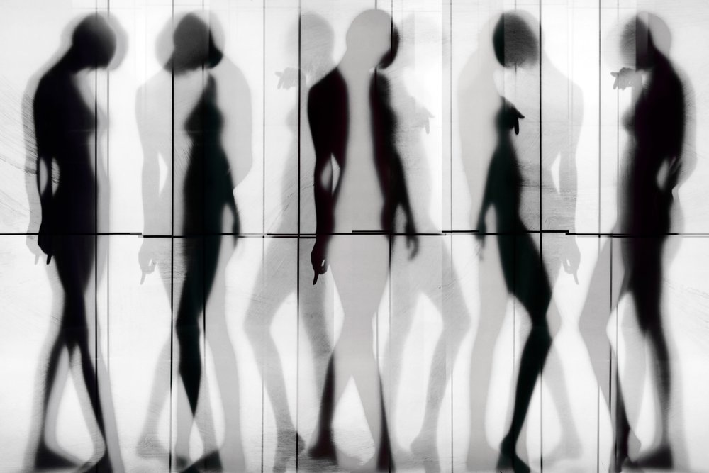 Verschwommene Silhouetten von Igor Shrayer