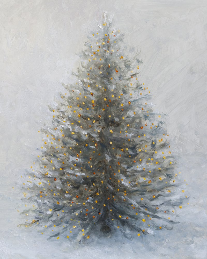 Schneeglühender Weihnachtszauber von James Zamora