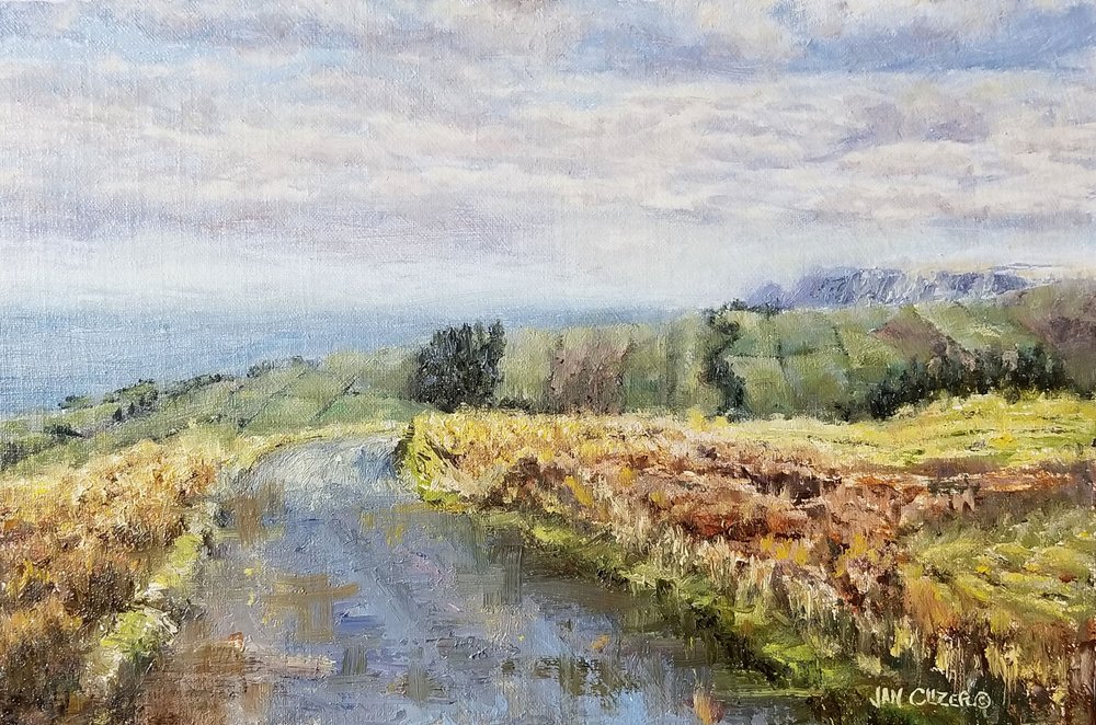 Herbstliche Küstenstraße von Jan Clizer