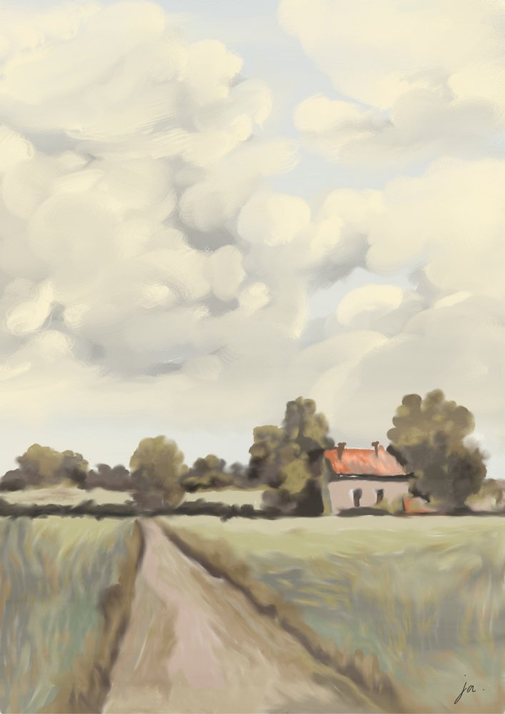 Friedliches Landhaus von Jenna Alheit