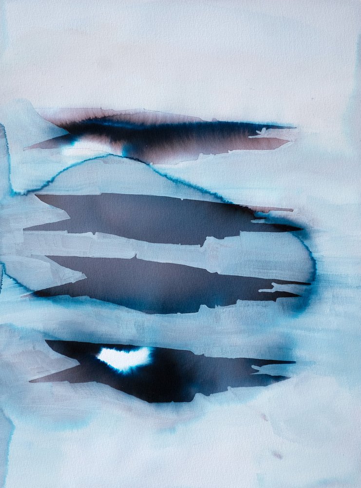 Tiefblaue Wale von Joshua Hoskins