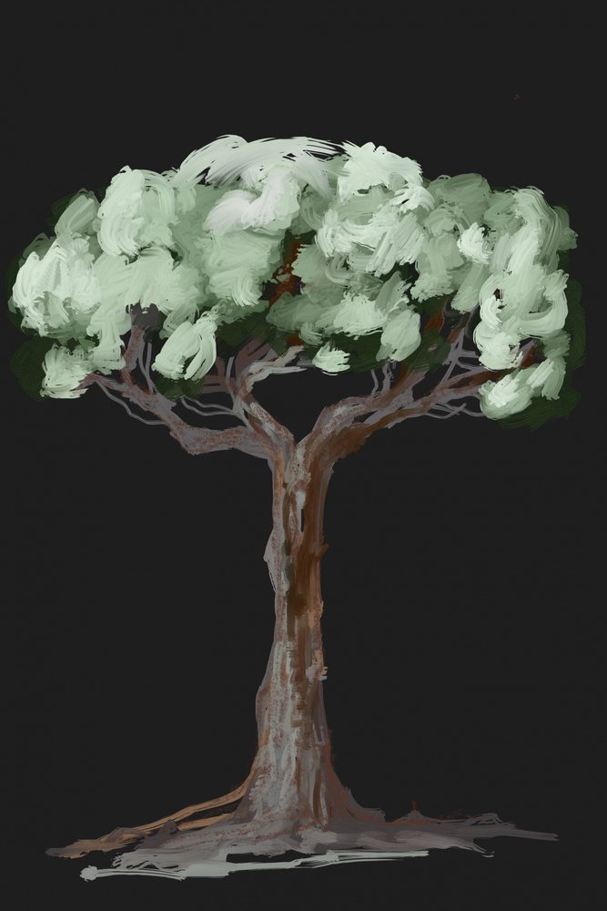 Lebendiger grüner Baum von Josie George