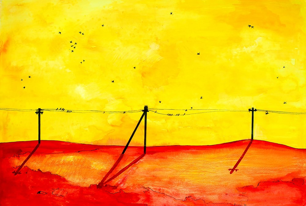 Sonnenuntergang von Julija Belickienė