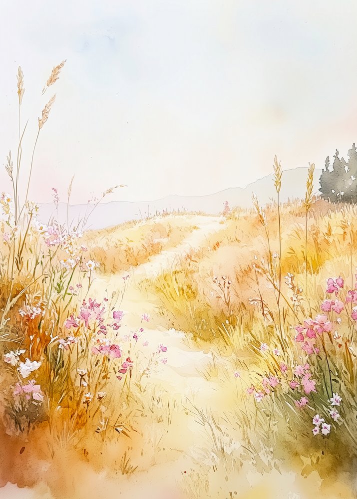 Goldener Wiesenweg von Justyna Jaszke