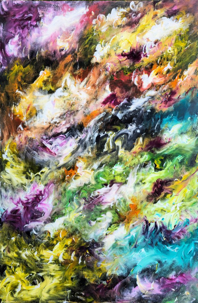 Dynamischer abstrakter Fluss von Kenneth Cowins