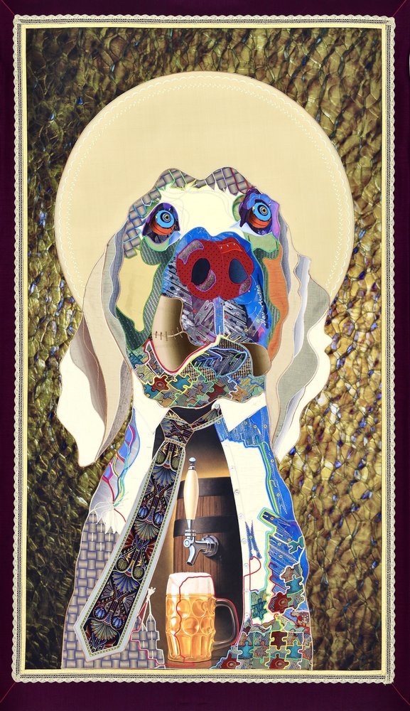 Bierhund in Farbe von Kostyantin Malginov