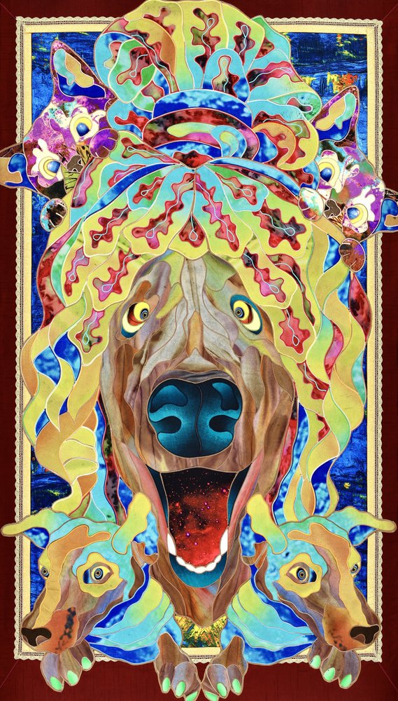 Bunte Fantasiehunde von Kostyantin Malginov