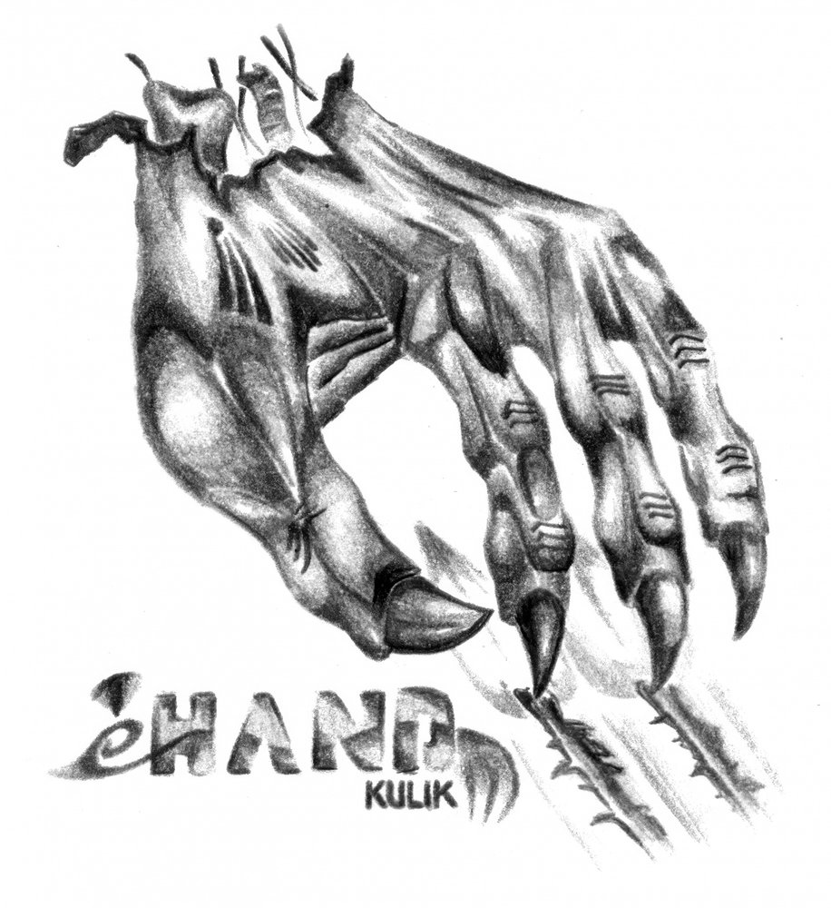 Dunkle Monsterhand von Kulik