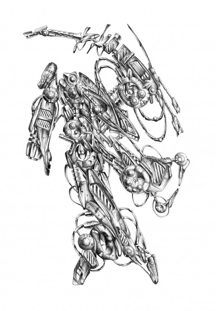 Komplexes Robotdesign von Kulik