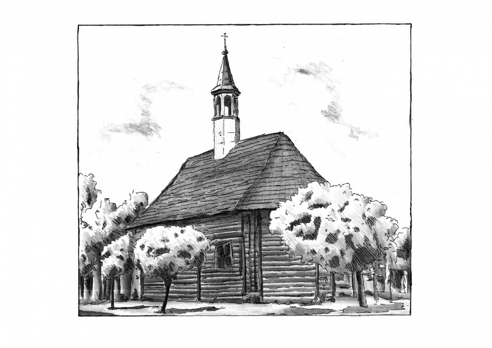 Alte Landkirche von Kulik