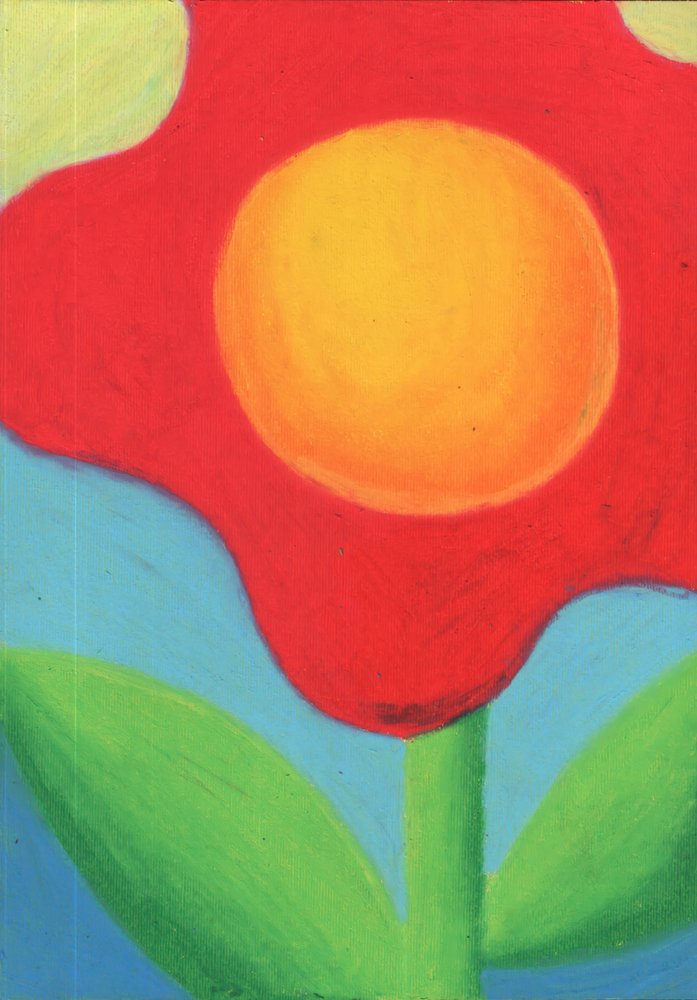 Lebhafte rote Blüte von Kulik