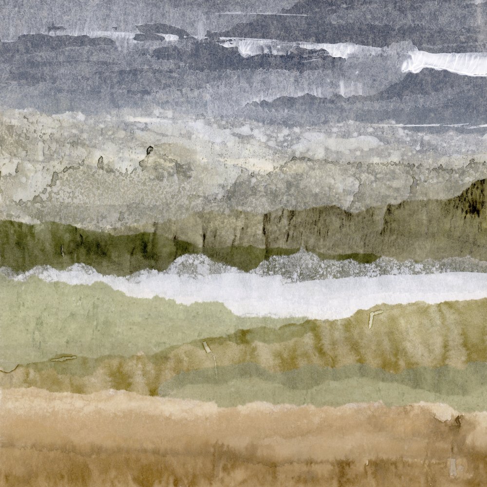 Gedämpfte Abstrakte Landschaft von Lara Eckerman