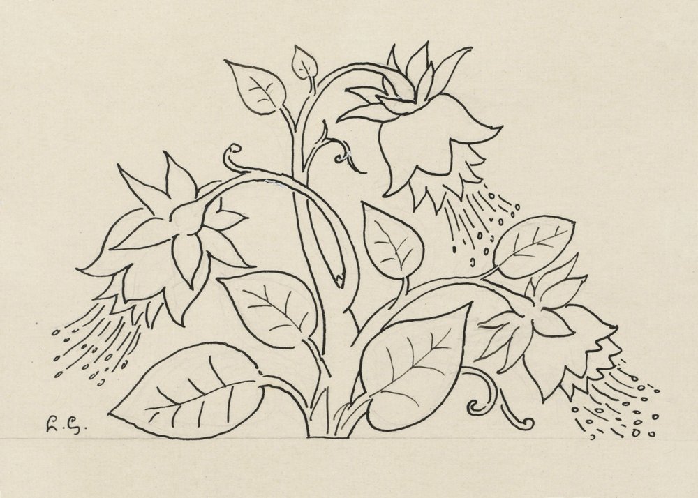 Blumenstrauch von Leo Gestel