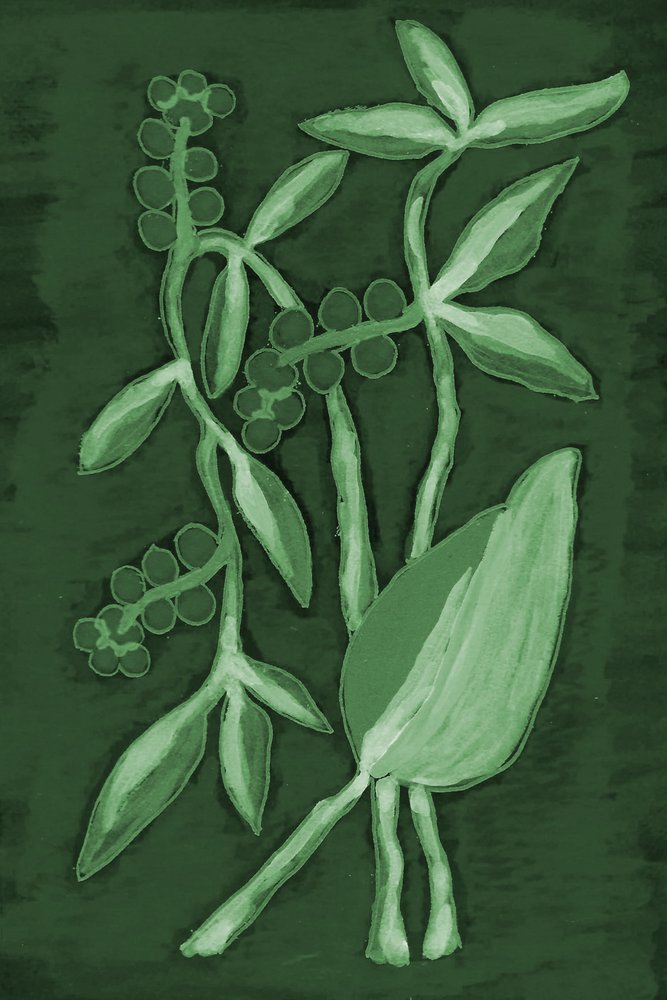 Botanische Grüntöne von Lori Ann Folz