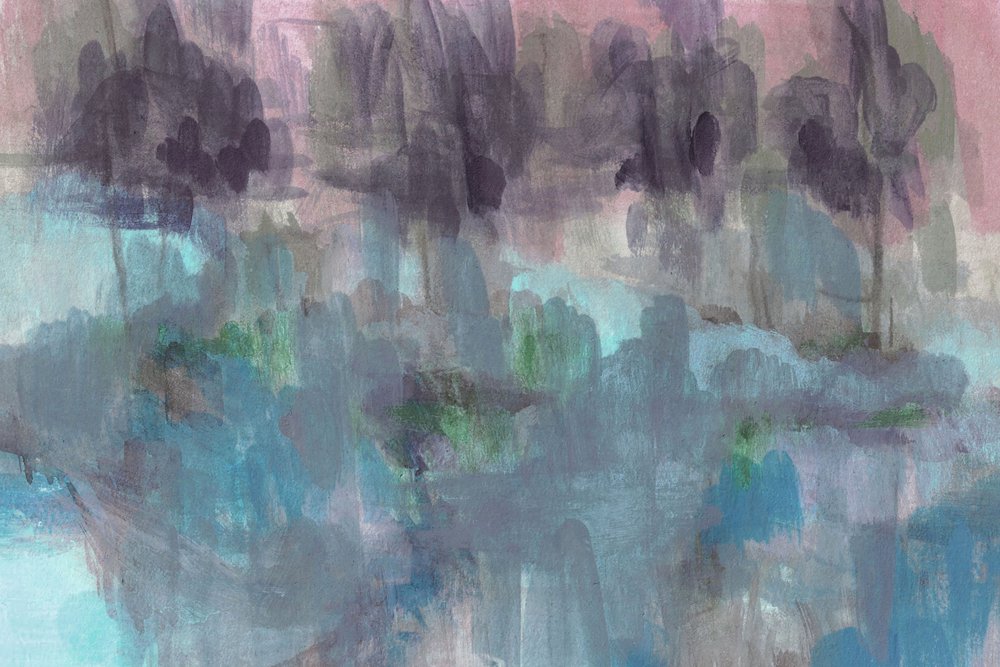 Träumerische Abstrakte Landschaft von Lori Ann Folz
