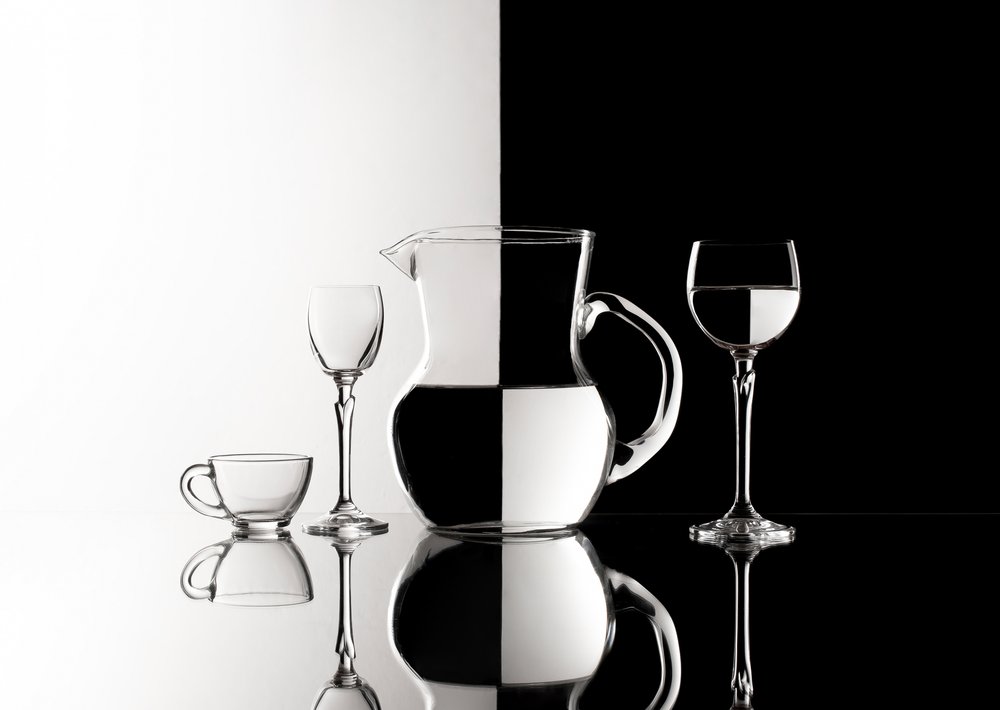 Klarer Glas-Kontrast von Margareth Perfoncio