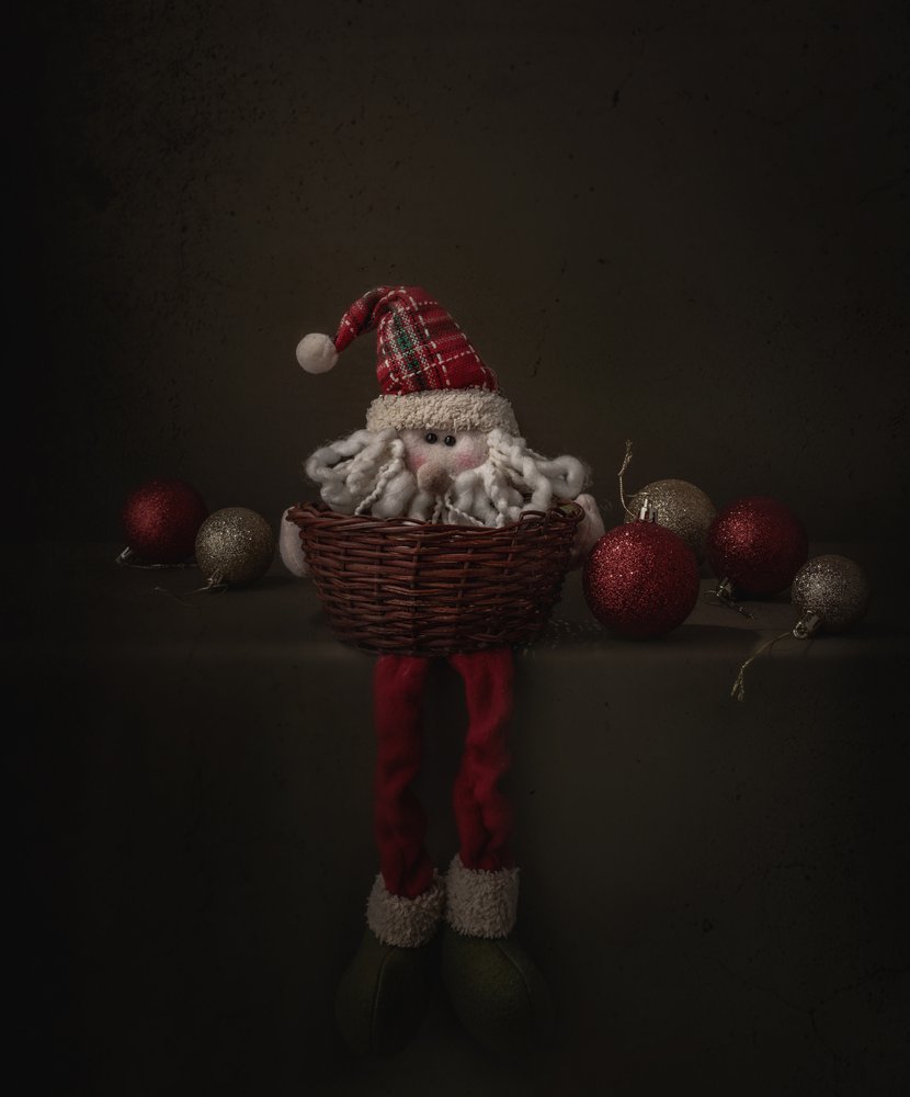 Gemütlicher Weihnachtsmann von Margareth Perfoncio