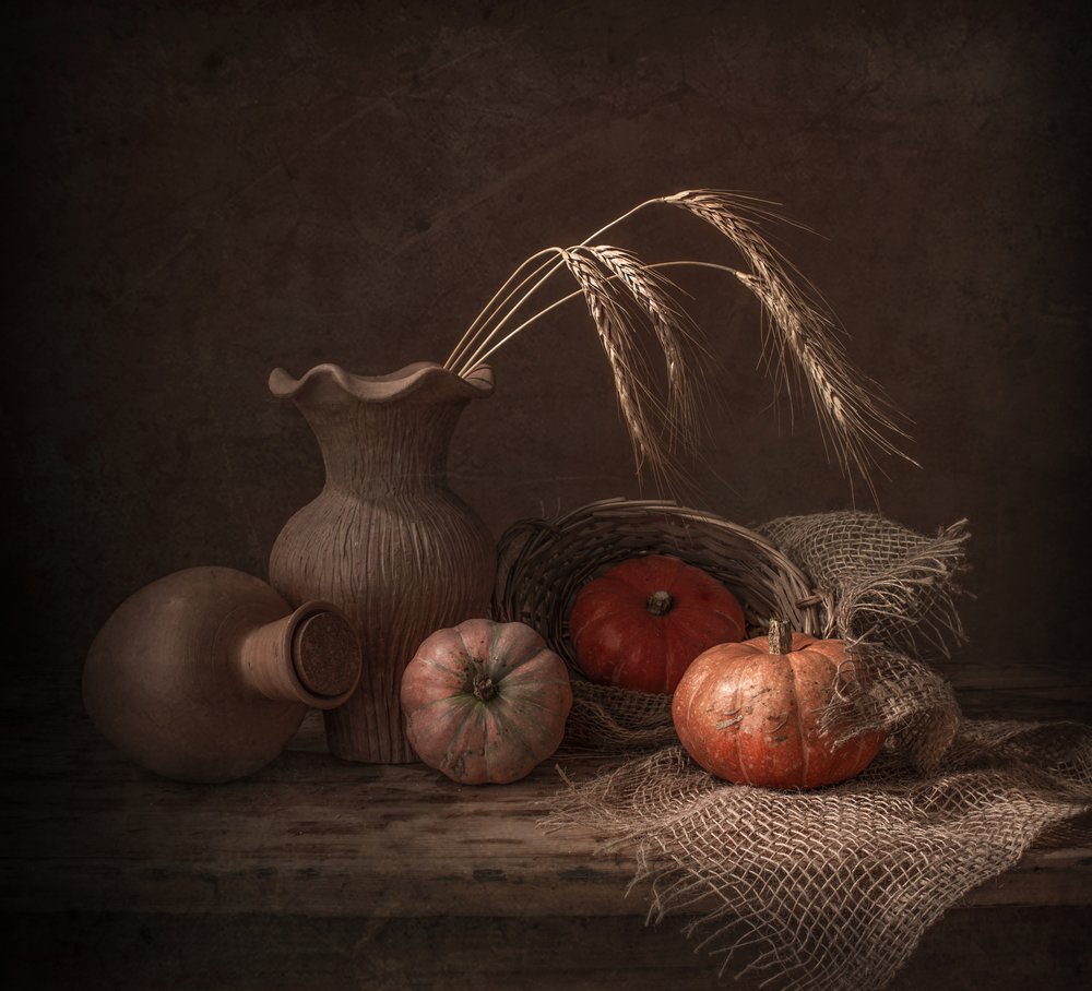 Stimmungsvolles Erntestillleben von Margareth Perfoncio
