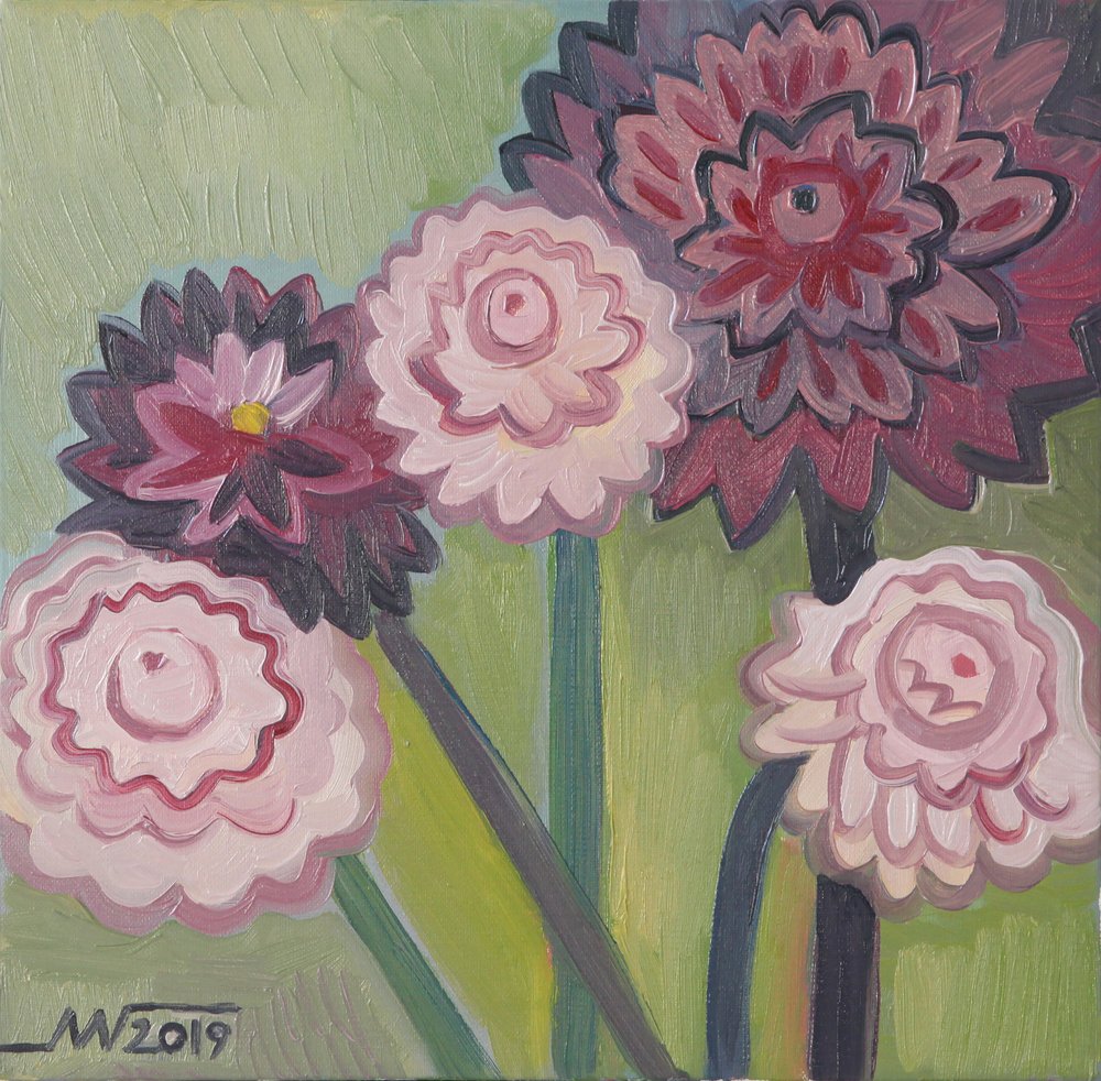 Bunter Blumenstrauß von Marina Gorkaeva