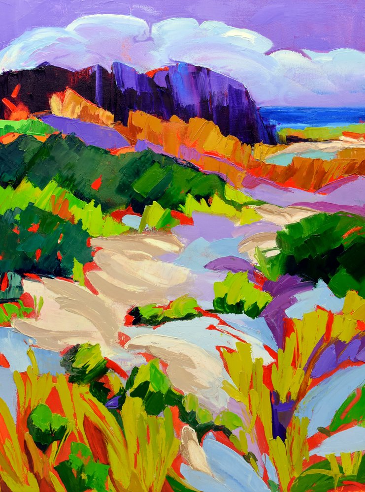 Lebendige Küstenlandschaft von Maxine Shore