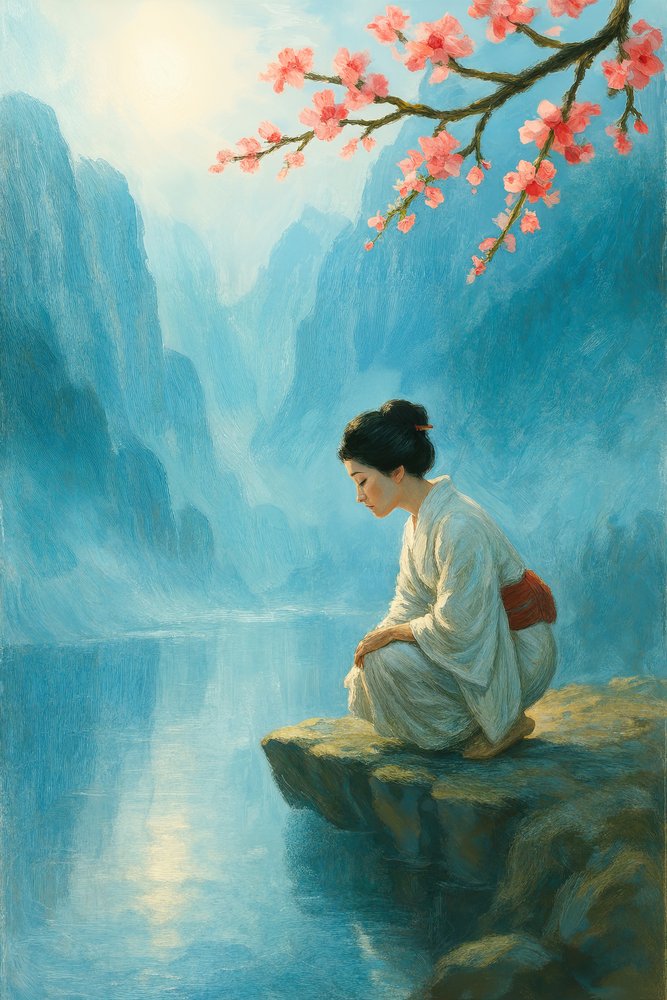 Kirschblütenbetrachtung von Natalie Bruns