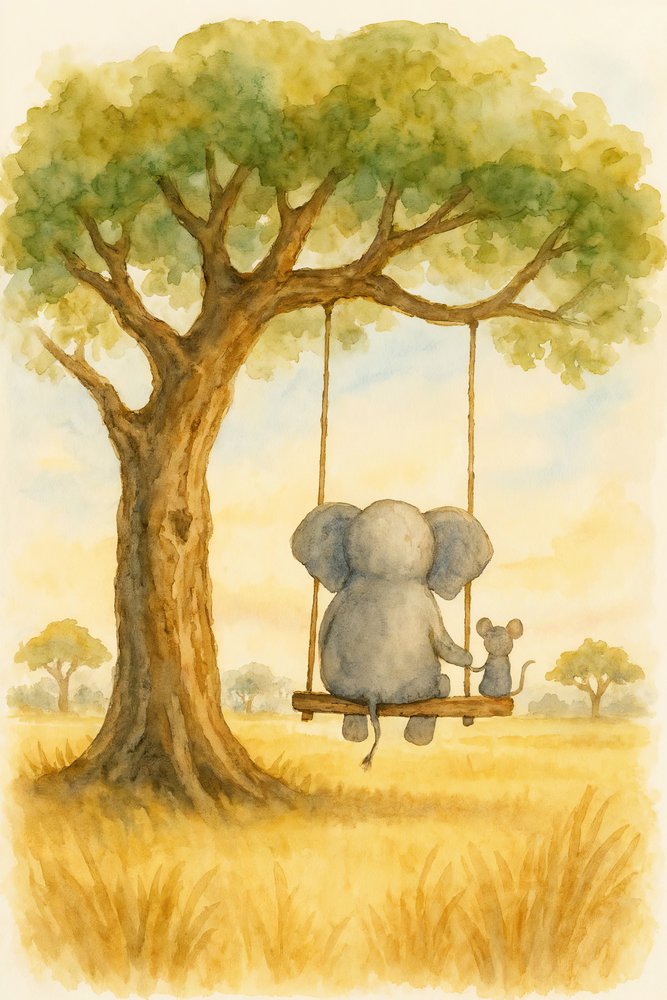 Safari-Freunde zusammen von Natalie Bruns