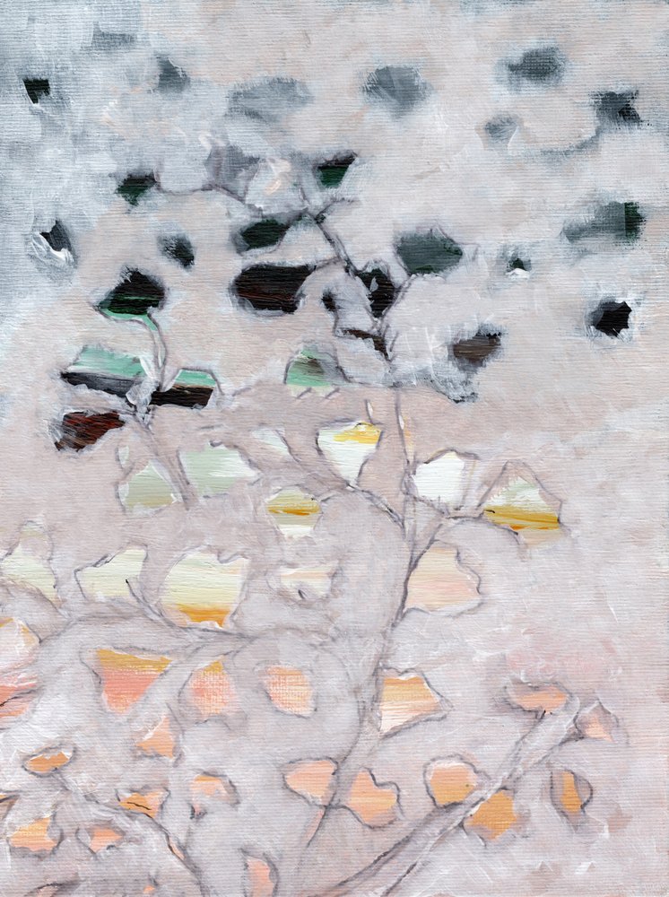 Gedämpfte abstrakte Botanicals von Nikita Jariwala