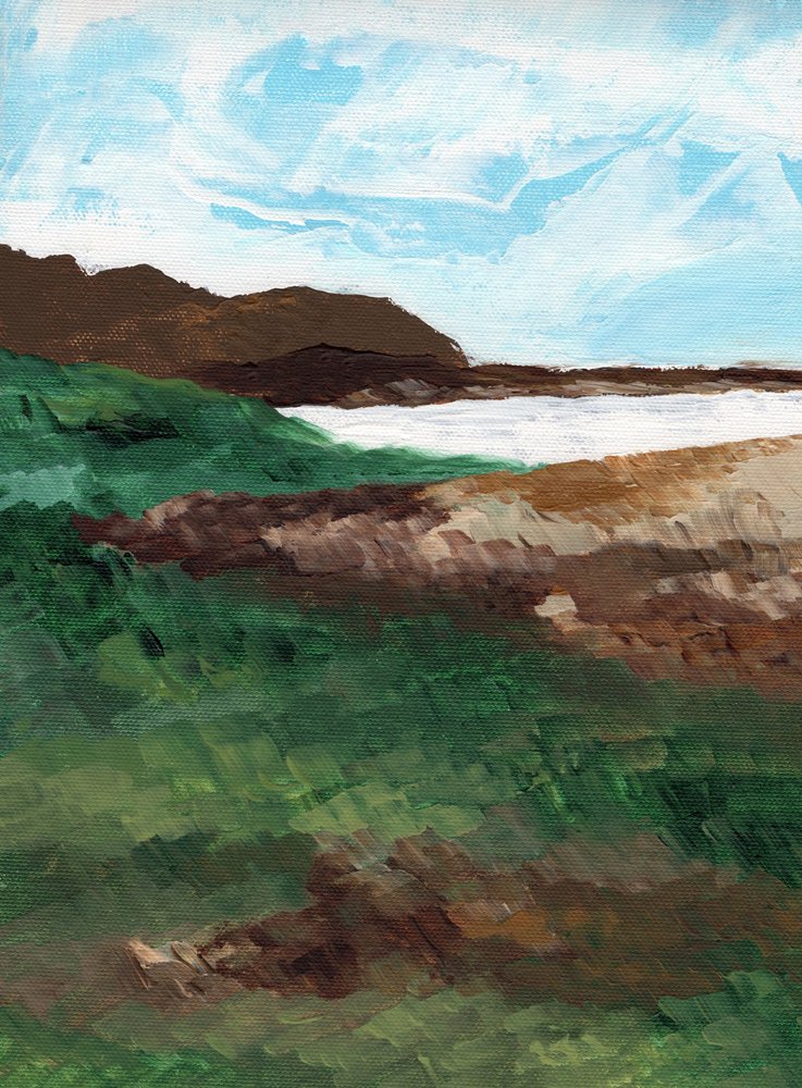 Gelassene Küstenlandschaft von Nikita Jariwala