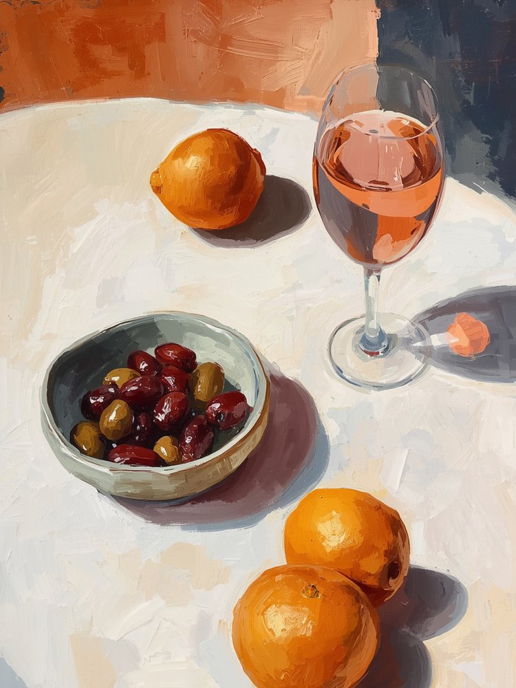 Sonniger Rosé-Tisch von Ohkimiko