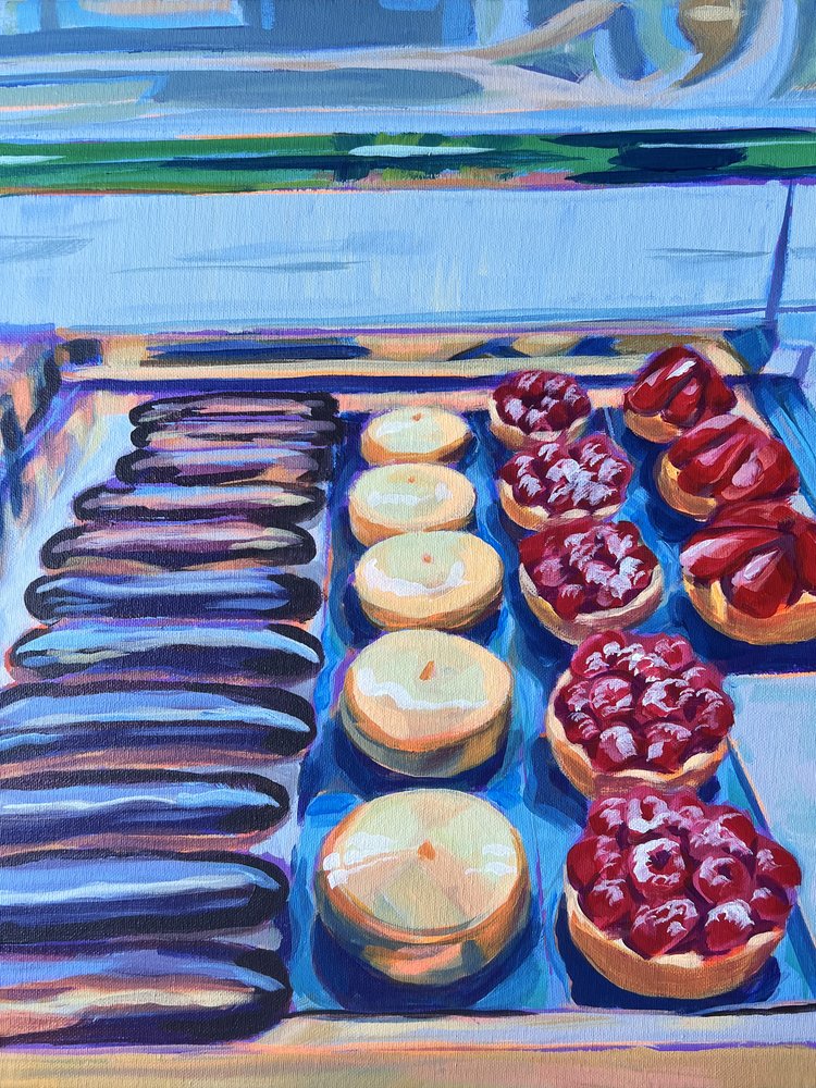Lebendige Französische Gebäckstücke von Pauline Wegman | Key and Sea Creative