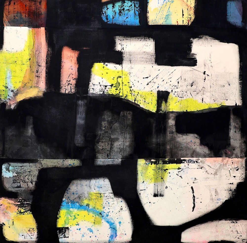 Abstrakte grafische Schichten von Poonam Choudhary