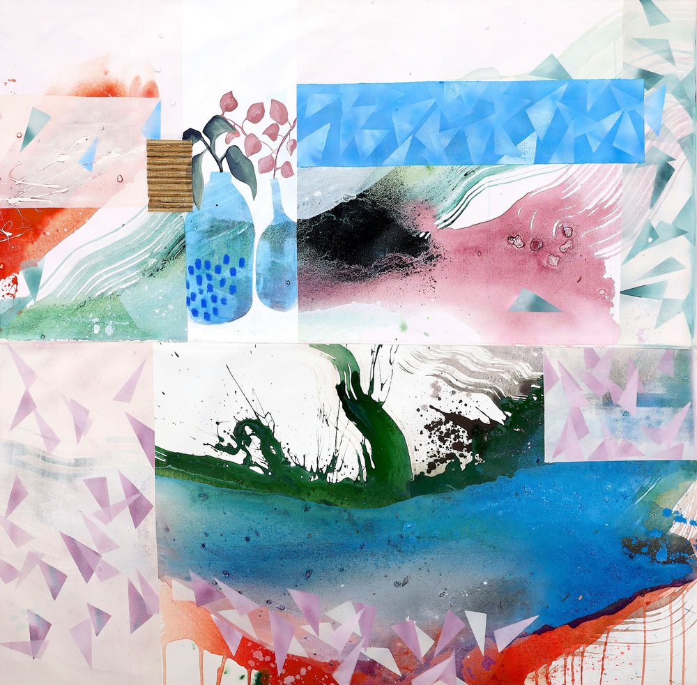 Lebendige abstrakte Botanicals von Poonam Choudhary