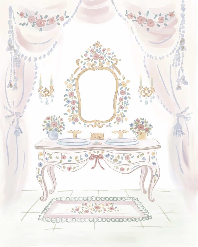 Elegante Blumenkommode von Radhika Modi