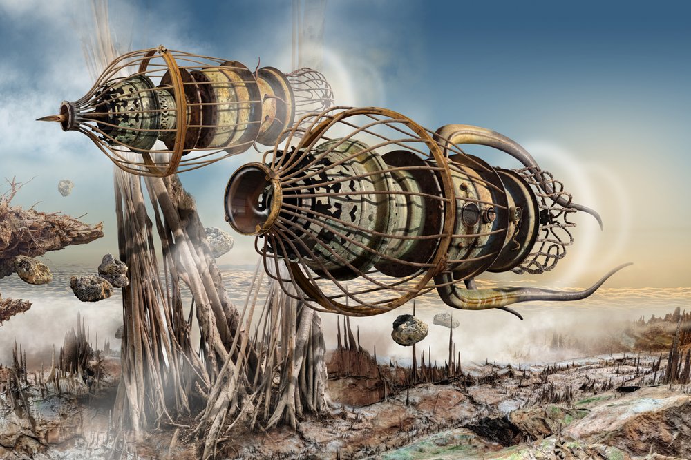 Steampunk-Luftschiffreise von Radoslav Penchev