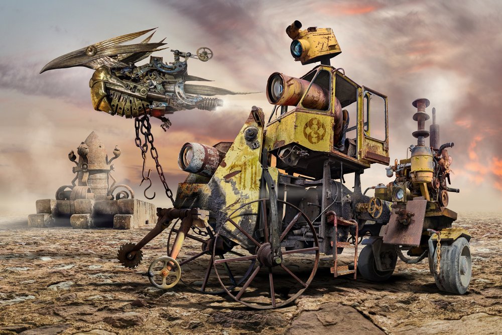 Steampunk-Wüstenexpedition von Radoslav Penchev