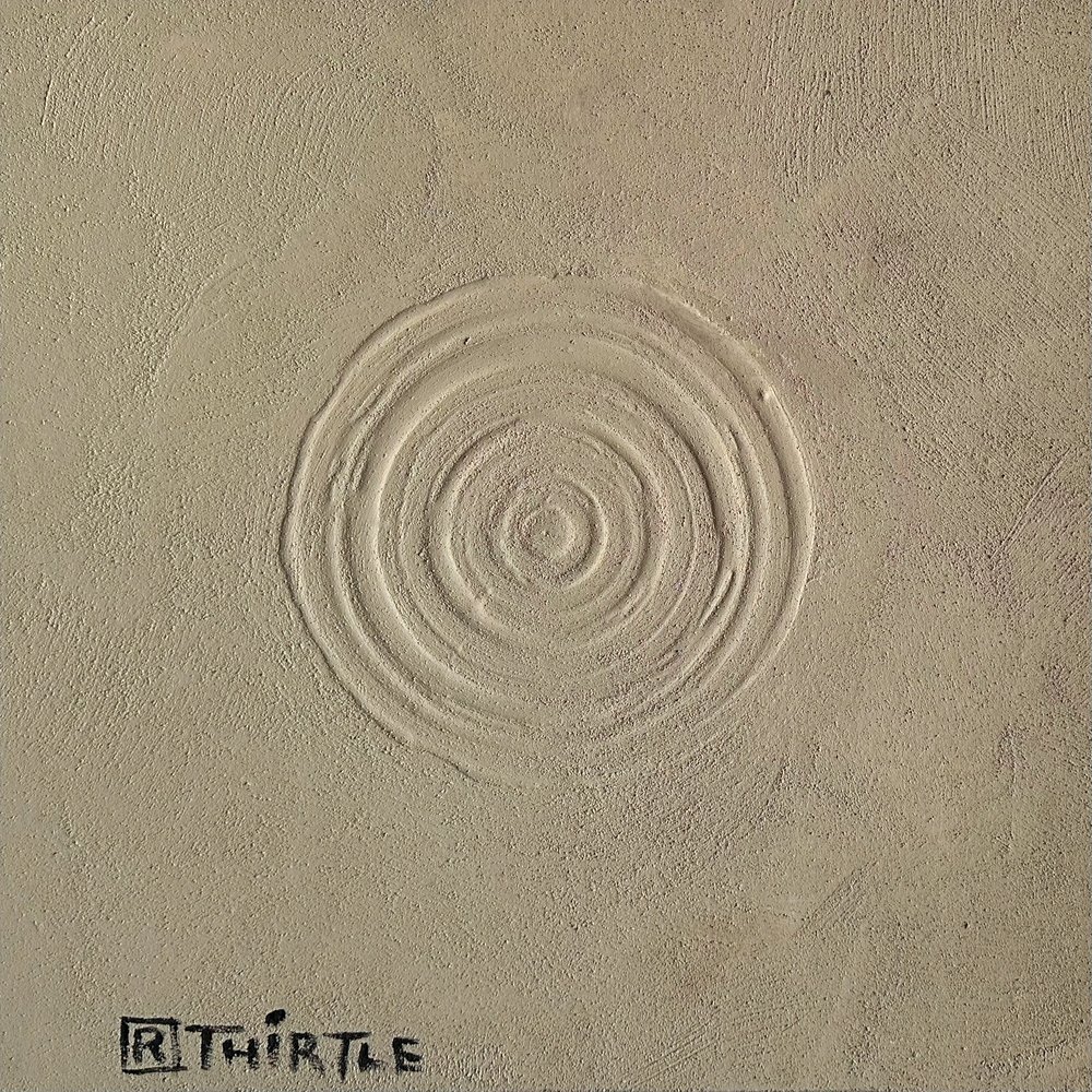 Konzentrische Sandrippeln von Robert Thirtle