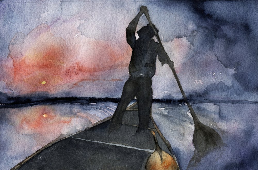 Dämmerung Paddelabenteuer von RodMacIver